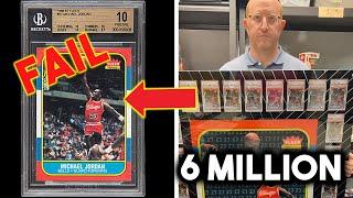 SHOCKING MISS?! $6M Michael Jordan Rookie Cards Fail to Hit BGS 10, 31 PSA 10s Stumble!"