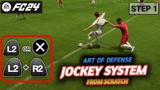 The journey to master the art of defending by mastering the recommended way to defend [JOCKEY]_FC24