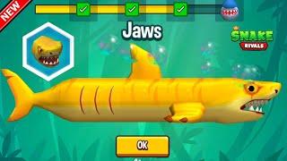 Snake Rivals - Jaws Shark Snake Zero To Hero!