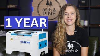 1 Year Review Thunder Laser- Was It Worth It?