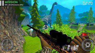 Dino Hunter King Android Gameplay | Dinosaur Hunting Games 2024 #2