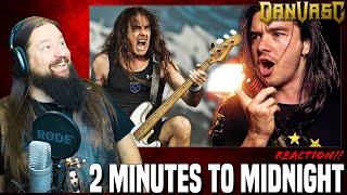 THE BEST - 2 Minutes to Midnight Cover! Dan Vasc - Reaction