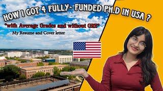 Navigating the Ph.D Application Process: How I got Fully-Funded Ph.D Position in USA *Tips & Tricks*