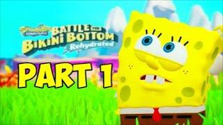 SpongeBob Battle For Bikini Bottom Rehydrated - Gameplay Part 1 [BAD QUALITY] *laggy stream*