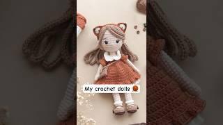 Amigurumi crochet dolls, patterns by GreenFrogCrochet #amigurumi #crochet #diy #craft#crochetpattern