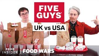 US vs UK Five Guys | Food Wars | Food Insider