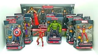 Avengers Marvel Legends Age of Ultron Build a Figure for THANOS Complete Set with Exclusive 4 pack!