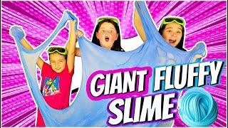 How to Make the BIGGEST FLUFFY SLIME!