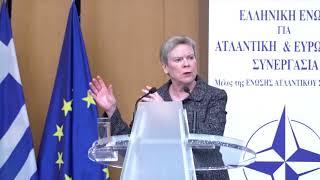 NATO Deputy Secretary General at townhall in Greece, 2 MAR 2018, Part 1 of 2