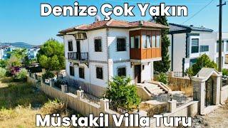 Denize Çok Yakın Villa Farklı Mimaride Didim Fevzipaşada Harika Villa Turu E-728