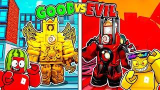 UNLOCKING Evil Titan Clockman in Skibidi Toilet Tower Defense