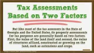 Property Tax Assessment and the Fulton County Tax Assessors 101 Atlanta, Georgia 404-618-0355