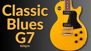 Classic Blues Guitar Backing Track in G Major l Jam Session Essentials