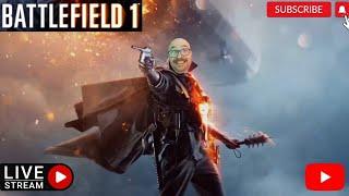 Battlefield 1 live stream noob level z drużyna weekend WBIJAJ 