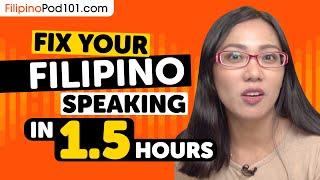 Fix Your Filipino Speaking in 1.5 Hours