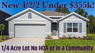 1,828 sq ft 4/2/2 New Home for Sale in Spring Hill FL Under $355k!