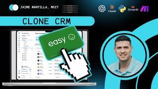 How To Clone CRM Under 18 Minutes ( CopyCoder + Cursor Ai ) - Build Apps Using Ai 