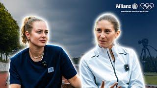 Zwischen Olympia und Mamasein! Gesa Krause im Allianz-Talk