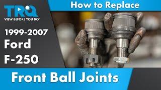 How to Replace Front Upper & Lower Ball Joints 1999-2007 Ford F250