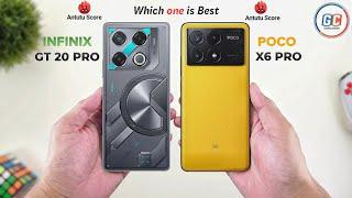 Infinix GT 20 Pro Vs Poco X6 Pro | Full Comparison  Which one is Best?