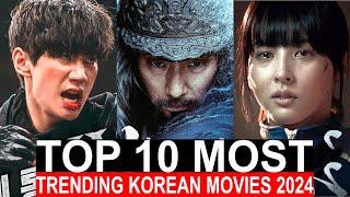 Top 10 Most Trending Korean Movies Right Now | Best Movies To Watch On Netflix, Disney, Viki 2024