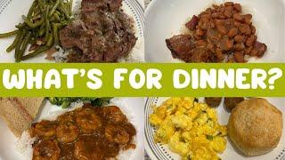 What's for Dinner? | Low-Spend Meals | Easy Dinner Ideas!