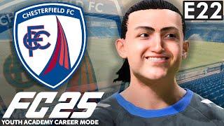 SURPRISE STRIKER SOROMON BRINGS BIG WINS! | FC 25 YOUTH ACADEMY CAREER MODE EP22 | CHESTERFIELD