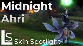 Midnight Ahri - Skin Spotlight - League of Legends