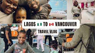 Travel Vlog: Moving from Nigeria  to Canada  with Airfrance