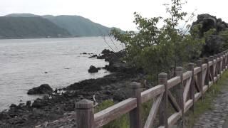 桜島 南西部 溶岩なぎさ遊歩道 遊歩百選 2015年04月29日 Vocano Sakurajima