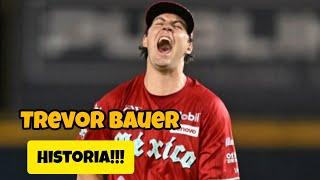 Trevor Bauer hace historia en México