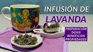 Infusión de Lavanda | beneficios y preparación | un té con Daniela