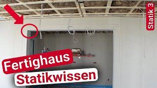 Fertighaus - Statikwissen zum Angeben! Unterzug, Tragende Wände... (Interview Dzenan Kadric)