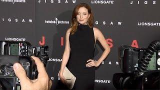 Hannah Emily Anderson "Jigsaw" World Premiere Red Carpet