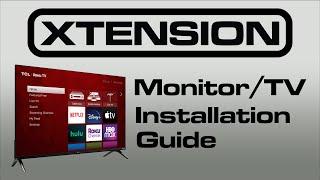 Rec Room Masters TV/Monitor Installation Guide