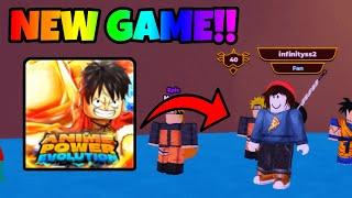 I Went Noob To Pro *F2P* In This NEW Anime Game!! Anime Power Evolution Simulator