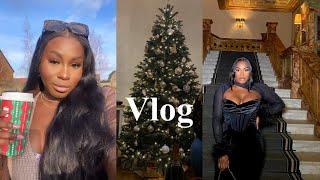 DECEMBER VLOG| Influencer Events | Networking Events at Work| Sleepovers & Christmas Shopping