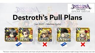 Destroth's Pull Plan Machina Cycle DFFOO