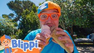 Nice Cream With Blippi!Blippi Moonbug Kids Learning Corner