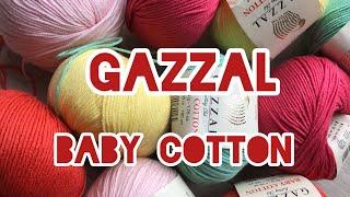 GAZZAL BABY COTTON Обзор пряжи