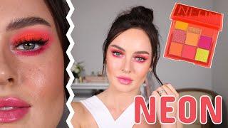 Jumping on the NEON bandwagon: Huda Beauty Neon Obsessions Orange Palette \\ Chloe Morello