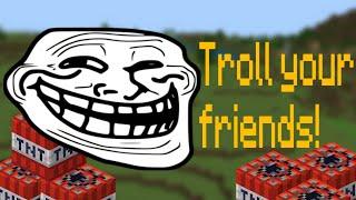 All 10 ways to troll your friends in MINECRAFT