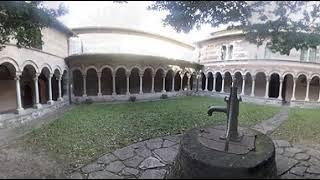 Abbazia di Piona - prova tridimensionale con montaggio diverse clip e audio