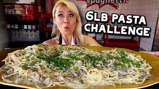 5lb PASTA CHALLENGE at Wow Spaghetti in Westminster, CA!! #RainaisCrazy