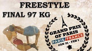 Final - Freestyle Wrestling 97 kg - SHARIFOV (AZE) vs MOHAMMADIAN (IRI) - 2015 Grand Prix of Paris