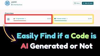 Find If the Code is Written by AI  in Seconds | Code AI Detector Pro