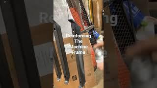 DIY CNC machine frame reinforcement. Stiffness increase 