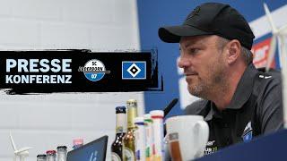 Pressekonferenz nach dem Heimspiel gegen den Hamburger SV