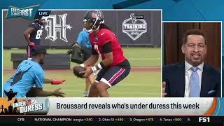 FIRST THINGS FIRST | Broussard reveals who's under duress this week