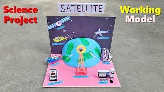 Science Exhibition Project - Satellite Working Model | Genius Theory | 2024